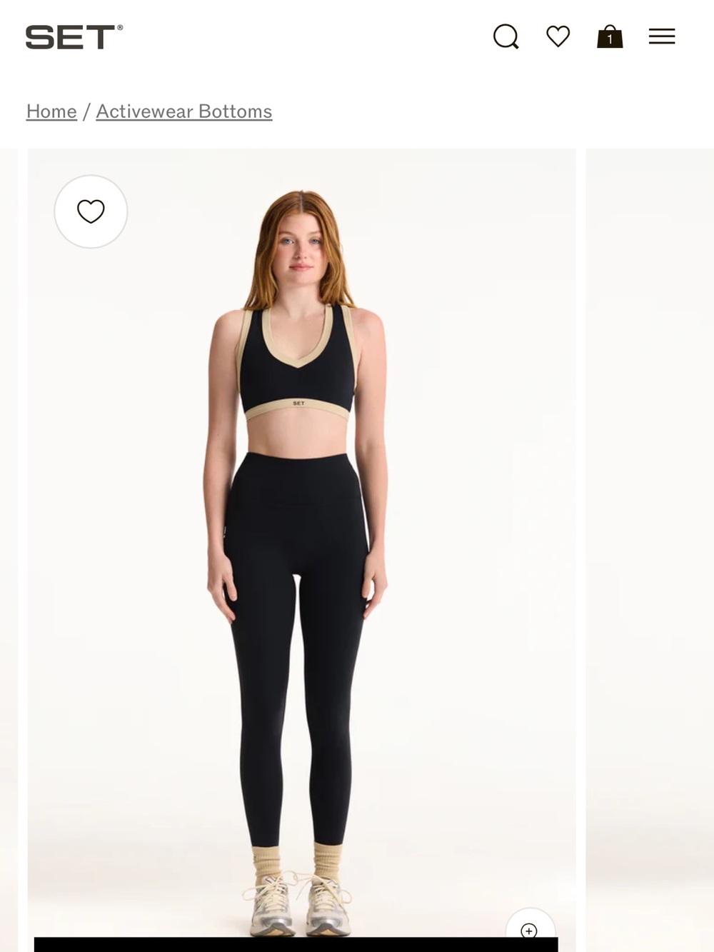 Set active leggings